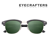 Polarized Semi-Rimless Sunglasses