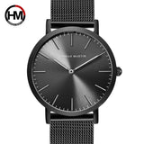 Simple Quartz Watch Stainless Steel Mesh Band UNISEX