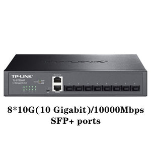 tp-link 10 gigabit fiber optic network converter 10gb switch 10 gigabit sfp+10g switch 10gb 10gbps 8*10000Mbps switch TL-ST5008F