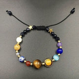 9 Planets Solar System Bracelet Unisex