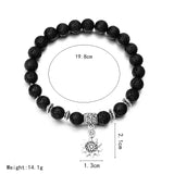 Round Bead Charm Bracelets for women