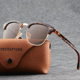 Polarized Semi-Rimless Sunglasses