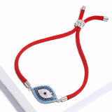 Turkish Evil Eye Design Gold Bracelet for Women