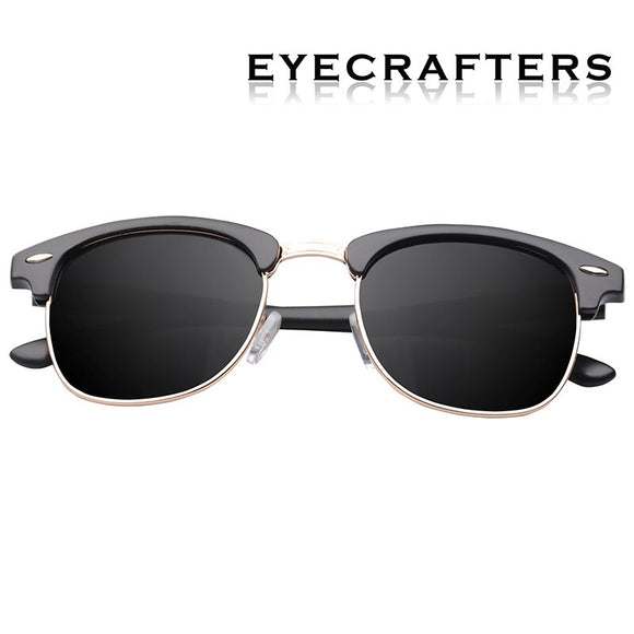 Polarized Semi-Rimless Sunglasses