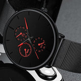 Business Watches For Men / Top Brand Luxury Steel