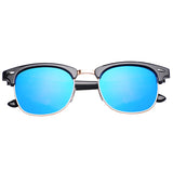 Polarized Semi-Rimless Sunglasses