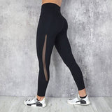 High Waist Mesh Fitness Leggings