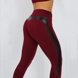 Black Mesh Fitness Leggings