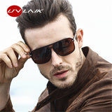 Polarized Sunglasses with Oversized Square Mirror