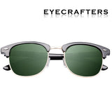 Polarized Semi-Rimless Sunglasses