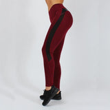 Black Mesh Fitness Leggings