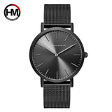 Simple Quartz Watch Stainless Steel Mesh Band UNISEX