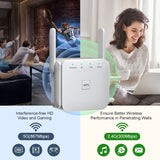 5Ghz Wireless WiFi Repeater 1200Mbps Router Wifi Booster 2.4G Wifi Long Range Extender 5G Wi-Fi Signal Amplifier Repeater Wifi