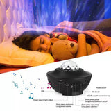 Star Night Light for Kids, Music Starry Projector with Lighting Modes, Bluetooth Music Player, Remote, Timer