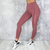 High Waist Mesh Fitness Leggings