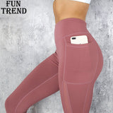 High Waist Mesh Fitness Leggings