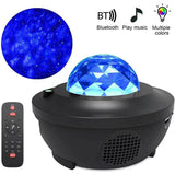 Star Night Light for Kids, Music Starry Projector with Lighting Modes, Bluetooth Music Player, Remote, Timer