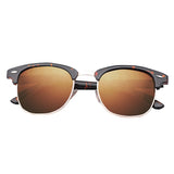 Polarized Semi-Rimless Sunglasses