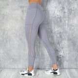 High Waist Mesh Fitness Leggings