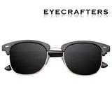 Polarized Semi-Rimless Sunglasses