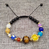 9 Planets Solar System Bracelet Unisex