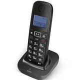 2.4G Corded/Cordless Phone System with 1 Handset - Answering Machine, 3-Way Conference, 300M Long Range, Wireless Telephone