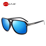 Polarized Sunglasses with Oversized Square Mirror