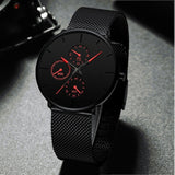 Business Watches For Men / Top Brand Luxury Steel