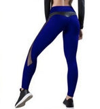 Black Mesh Fitness Leggings