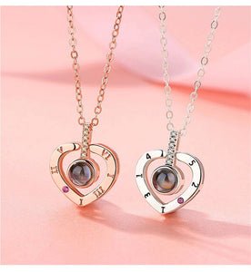 I Love You Projection Pendant Necklace UNISEX - Free Offer!!!