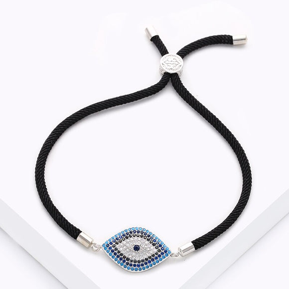 Turkish Evil Eye Design Gold Bracelet for Women